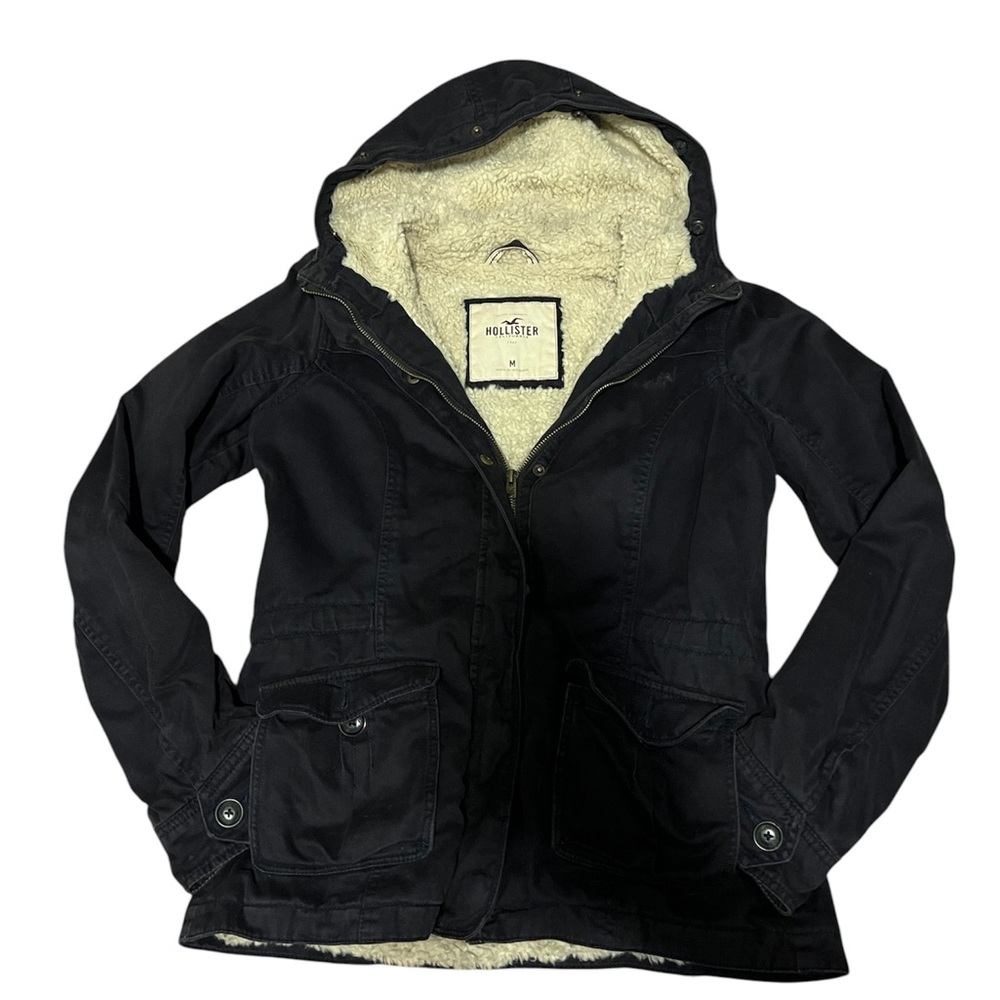 Hollister sherpa jacket